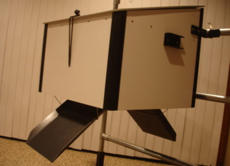 Trial with double feed dispensers