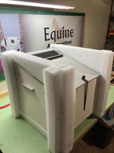 Custom packaging material to securely brace and cushion the unit during shipping 