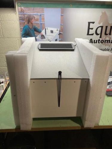 Custom packaging material to securely brace and cushion the unit during shipping 